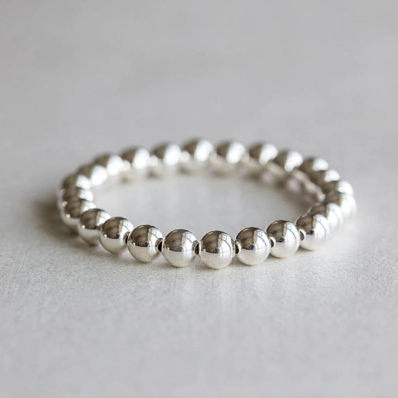 8MM BRACELET - SILVER