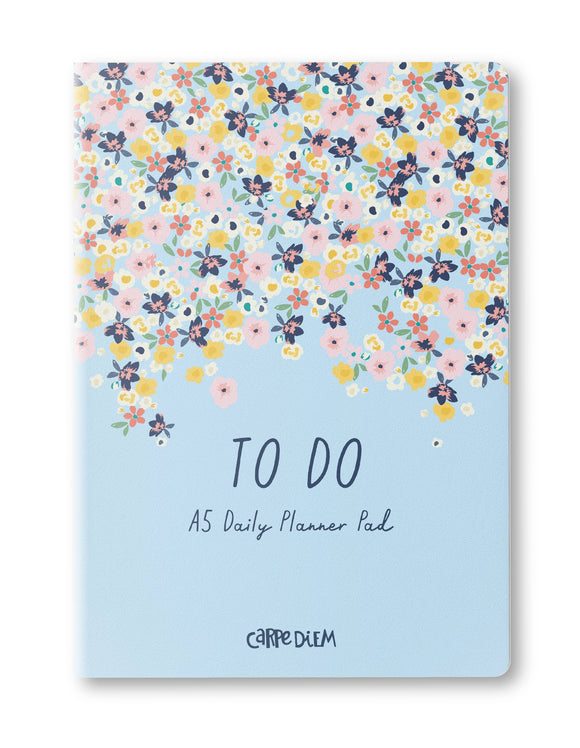 Daily Planner Pad - Floral