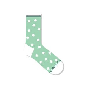 Shamrock Socks: Adult Unisex