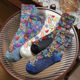 Rufia - Bohemian Floral Women's Socks