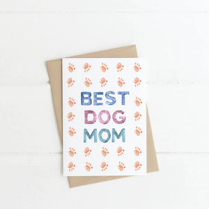 Best Dog Mom Card MBP