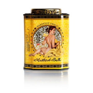 Barefoot Venus Mustard Bath Tin 480 G