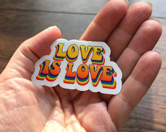 Pride LOVE IS LOVE  Sticker