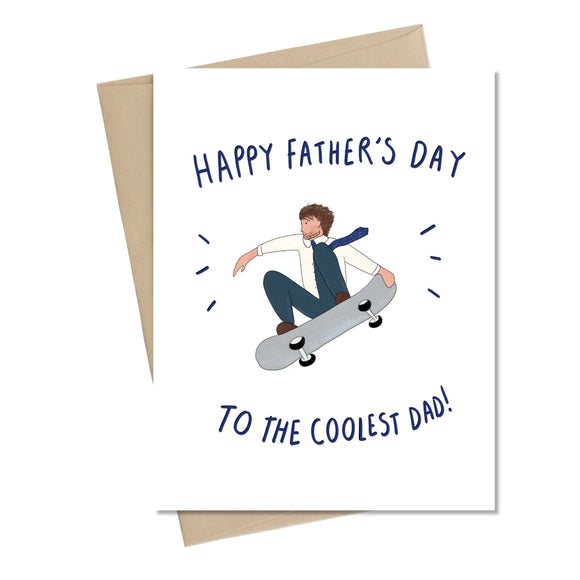 Cool Dad Skateboard Card