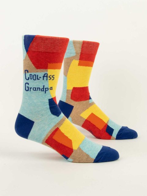 Blue Q Men's Cool Grandpa Socks
