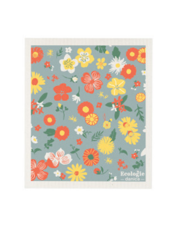 Flowers of the Month Swedish Dish Cloths