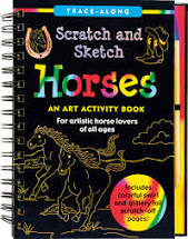 Horses Scratch & Sketch