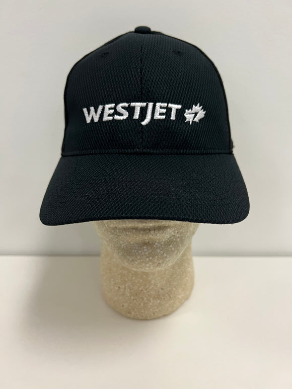 WestJet Sport Mesh Black Ball Cap