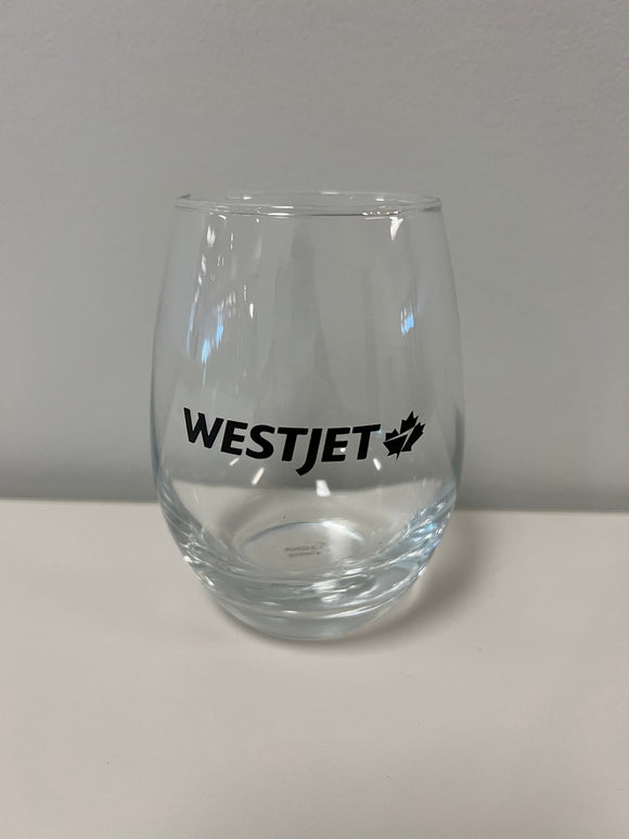 WestJet Stemless Wine Glass 15 oz