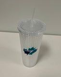 WestJet Hip to be Square Tumbler with Straw - 20oz