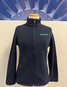 WestJet Women's Zip Up Fleece - Navy