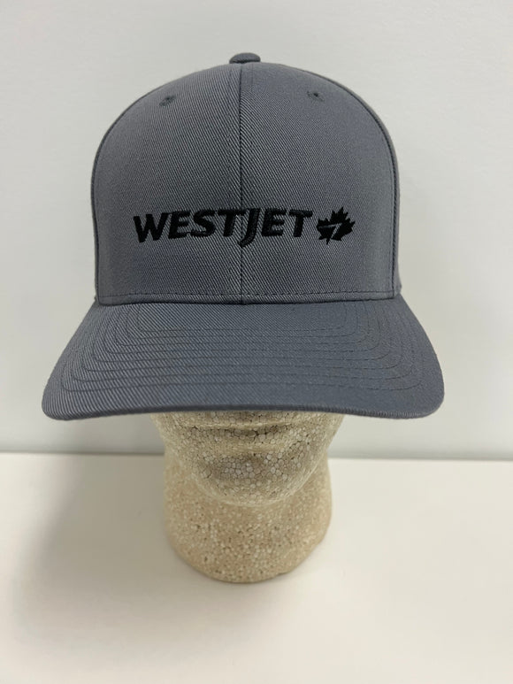 WestJet Flex Fit Adjustable Back Ball Cap-Grey