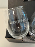 WestJet Wine Glasses - 2 Pack