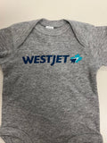 WestJet Infant Onesie - Heather Grey