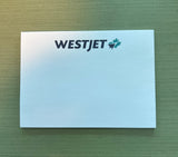 WestJet Post-it® Notes - 3" x 4" - 25 Sheet - Recycled - Full Colour