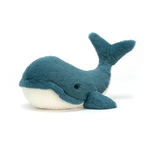 Jellycat Blue Wavelly Whale Small