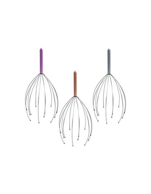 Metallic Head Massager