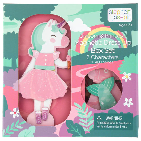 Magnetic Dress Up Doll - Unicorn & Princess